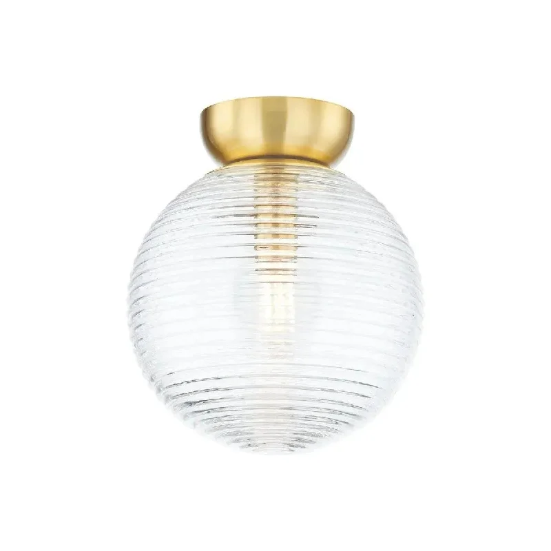 Modern track lighting with LED bulbsSara Flush Mount