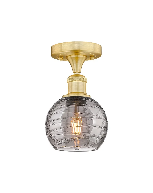 Industrial Task Lighting for Precision WorkstationsEdison One Light Semi-Flush Mount Industrial Task Lighting for Precision WorkstationsEdison One Light Semi-Flush Mount
