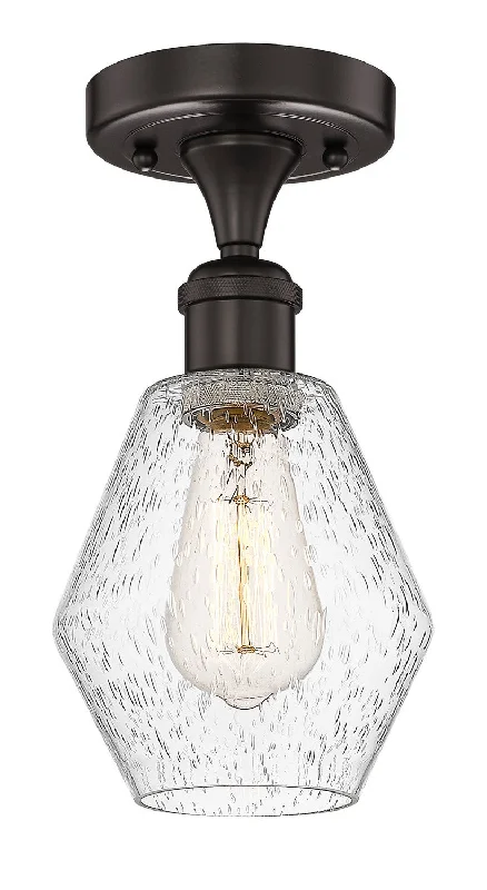Energy - Efficient Industrial Lighting for Cost - SavingsEdison One Light Semi-Flush Mount Energy - Efficient Industrial Lighting for Cost - SavingsEdison One Light Semi-Flush Mount