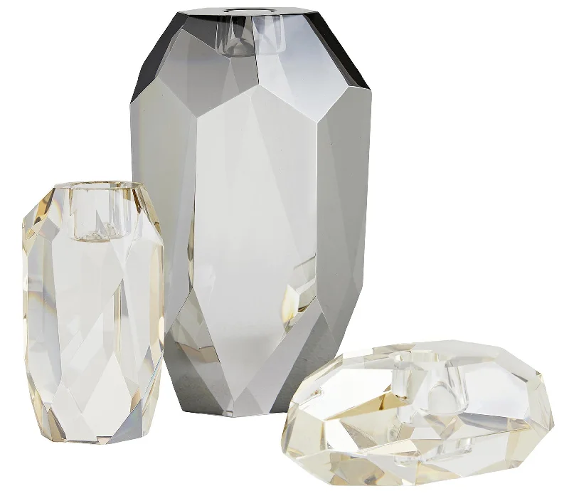 Track lighting for retail window displaysViolet Candleholders Set of 3