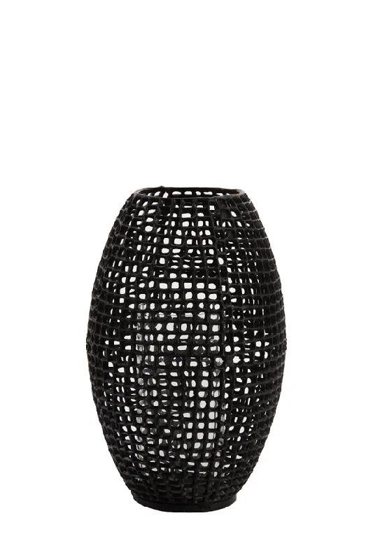 Track lighting for outdoor gardensMarcio Small/Large Hurricane - Matt Black/Antique Gold & Clear Glass Finish