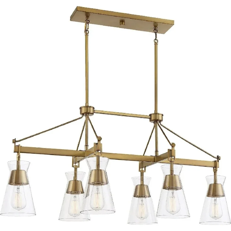 Track lighting for highlighting bookcasesLakewood Linear Chandelier