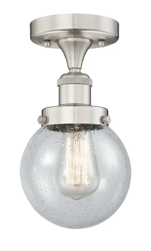 Industrial Lighting for Chemical PlantsEdison One Light Semi-Flush Mount