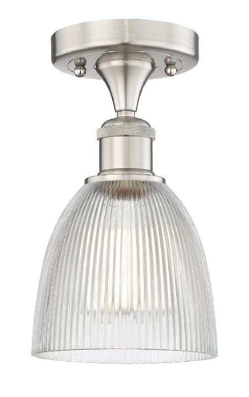 Industrial Lighting for Textile MillsEdison One Light Flush Mount
