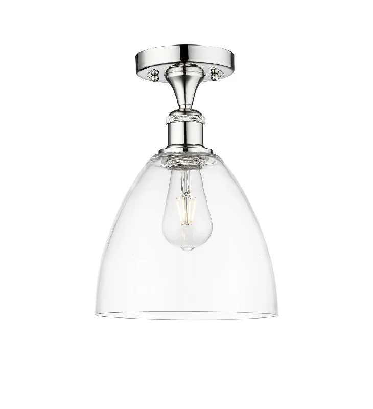 Industrial Lighting for Food Processing FactoriesEdison One Light Semi-Flush Mount