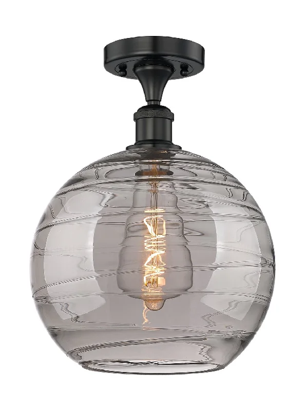 Industrial Lighting for Woodworking FactoriesEdison One Light Semi-Flush Mount