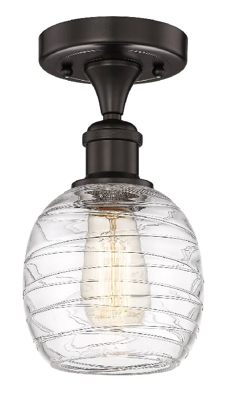 Industrial Task Lighting for Precision WorkstationsEdison One Light Semi-Flush Mount Industrial Task Lighting for Precision WorkstationsEdison One Light Semi-Flush Mount