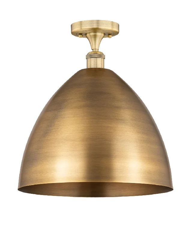 Industrial Lighting for Food Processing FactoriesEdison One Light Semi-Flush Mount