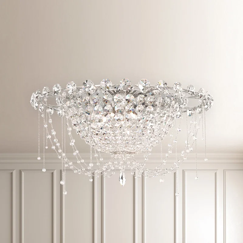 Track lighting for adding a touch of eleganceChrysalita 5-Light Flush Mount