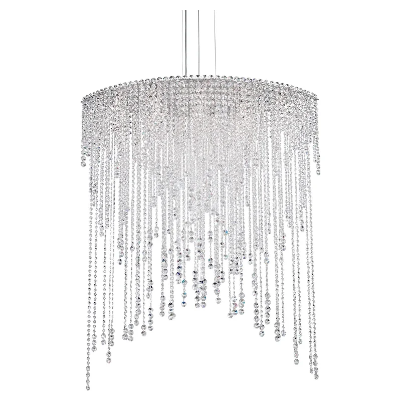 Track lighting with adjustable armsChantant 8-Light Pendant