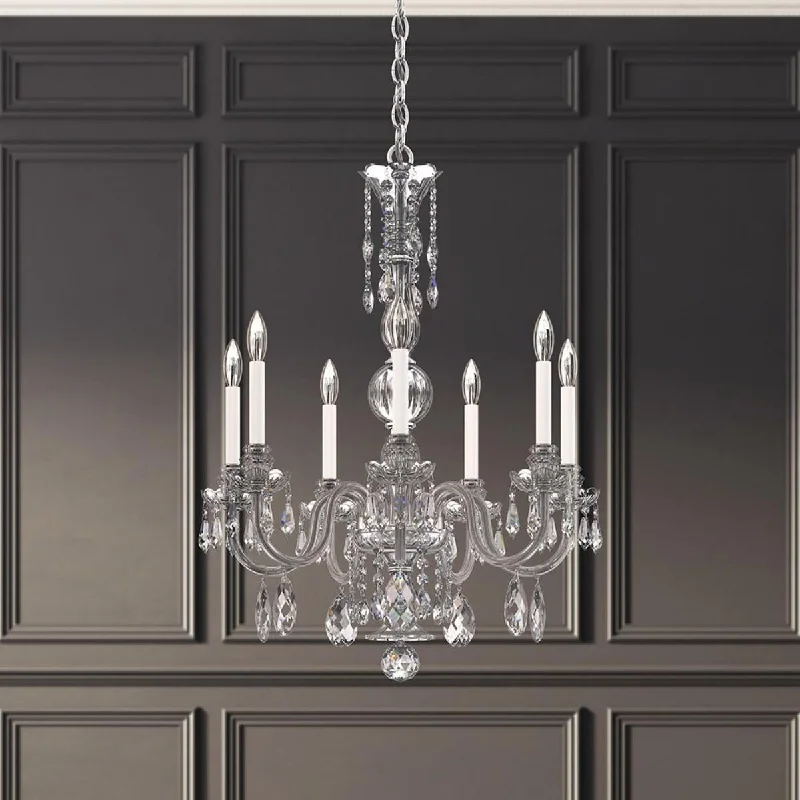Industrial Lighting for Furniture FactoriesHamilton Nouveau 7 Light Silver Chandelier with Clear Heritage Crystals Industrial Lighting for Furniture FactoriesHamilton Nouveau 7 Light Silver Chandelier with Clear Heritage Crystals