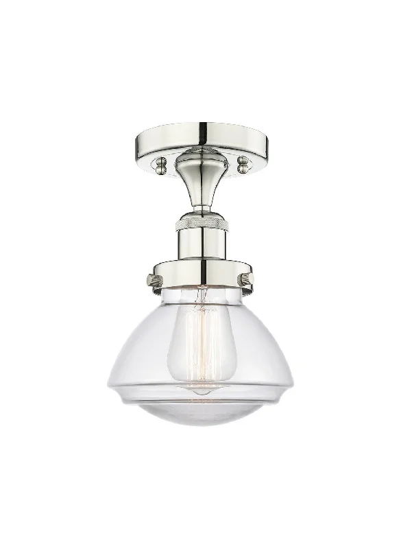 Color - Tunable Industrial Lighting for Special ApplicationsEdison One Light Semi-Flush Mount Color - Tunable Industrial Lighting for Special ApplicationsEdison One Light Semi-Flush Mount