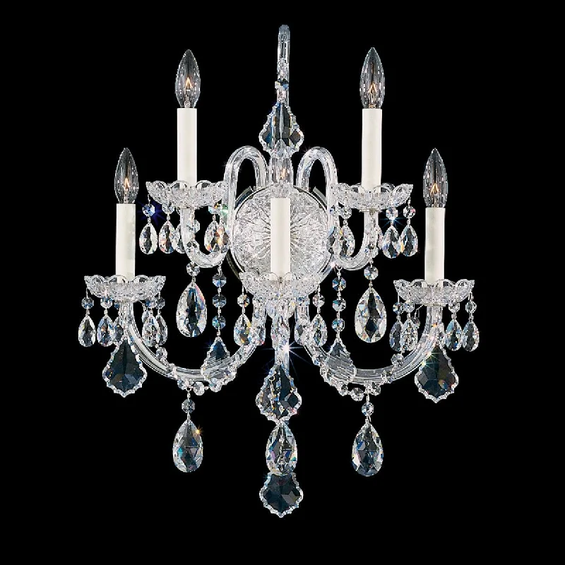Track lighting for enhancing the architectureOlde World 5-Light Wall Sconce