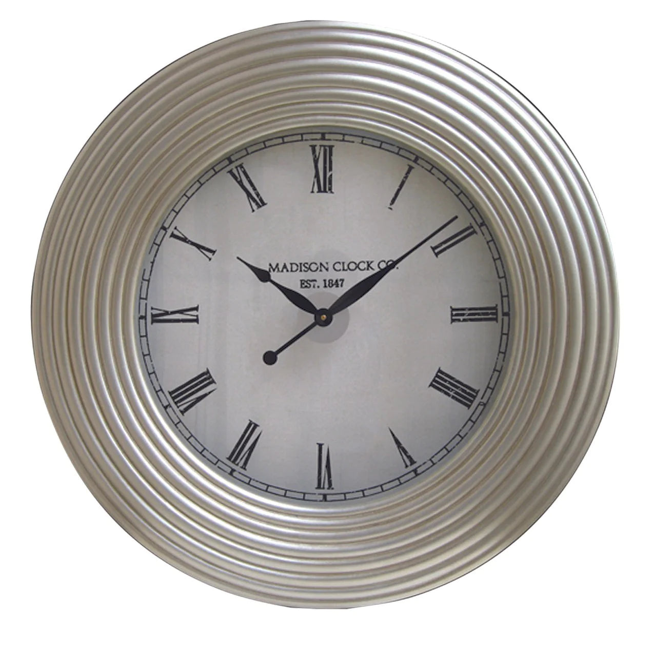 Track lighting for small apartmentsVaughan Clock - Silver Finish