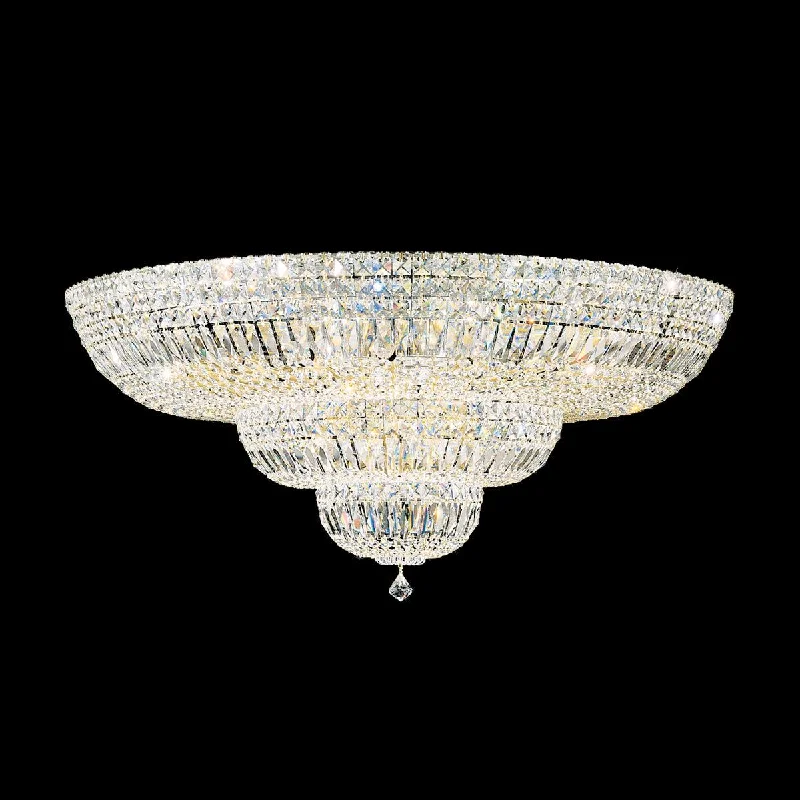 Track lighting with a long - lasting lifespanPetit Crystal Deluxe 27-Light Flush Mount