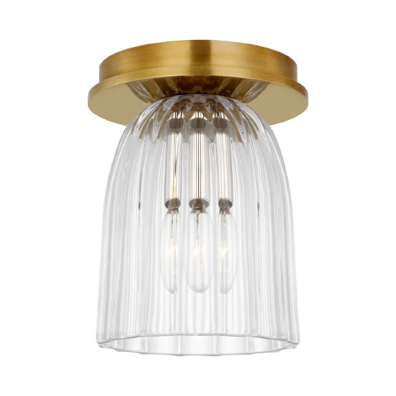 Outdoor - rated track lighting for patiosAsalea Flush Mount Ceiling Light