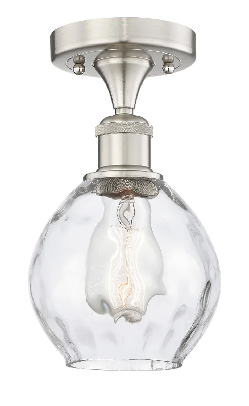 Low - Bay Industrial Lighting Fixtures for Small FactoriesEdison One Light Semi-Flush Mount Low - Bay Industrial Lighting Fixtures for Small FactoriesEdison One Light Semi-Flush Mount