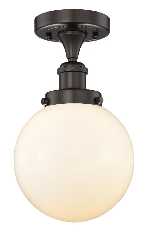 Durable Industrial Lighting for Harsh EnvironmentsEdison One Light Semi-Flush Mount