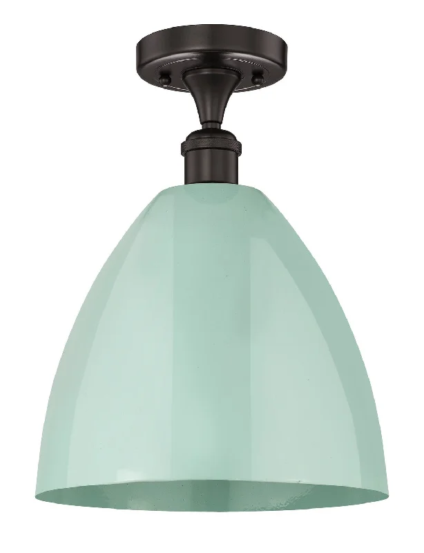 Industrial Lighting for Chemical PlantsEdison One Light Semi-Flush Mount