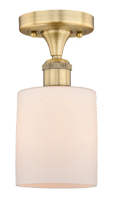 Durable Industrial Lighting for Harsh EnvironmentsEdison One Light Semi-Flush Mount