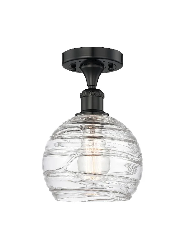 Industrial Task Lighting for Precision WorkstationsEdison One Light Semi-Flush Mount