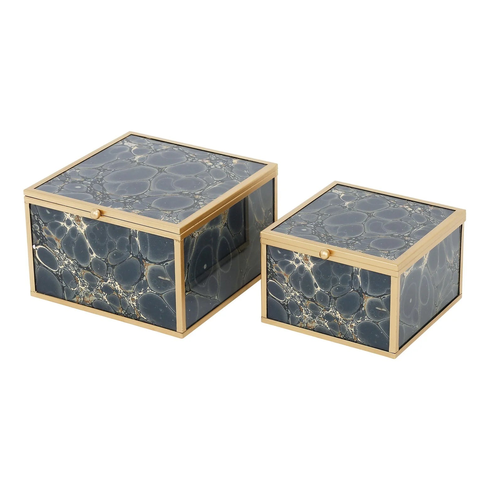 Track lighting for small apartmentsAccessory Box Set of 2 - Blue & Gold Finish
