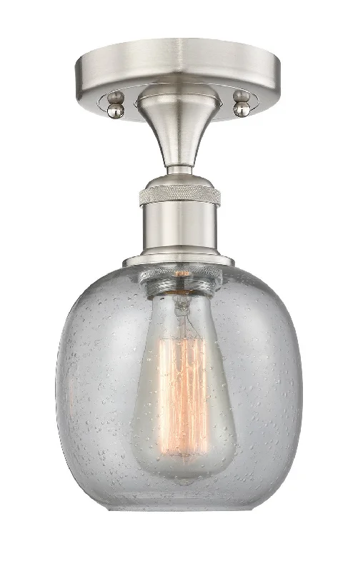 Shock - Resistant Industrial Lighting for Vibrating Machinery AreasEdison One Light Flush Mount Shock - Resistant Industrial Lighting for Vibrating Machinery AreasEdison One Light Flush Mount