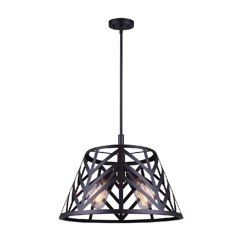 Smart track lighting with voice controlCanarm ICH635B04BK19 Maud Mid-Century Modern Chandelier in Black