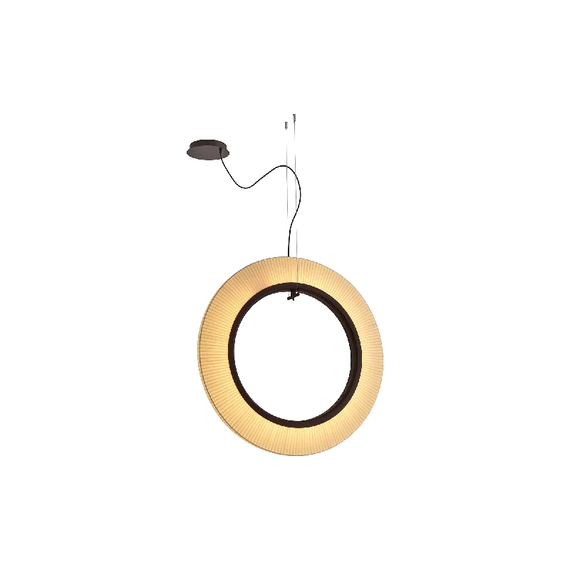Track lighting for creating a moody atmosphereRoda LED Vertical Pendant Light