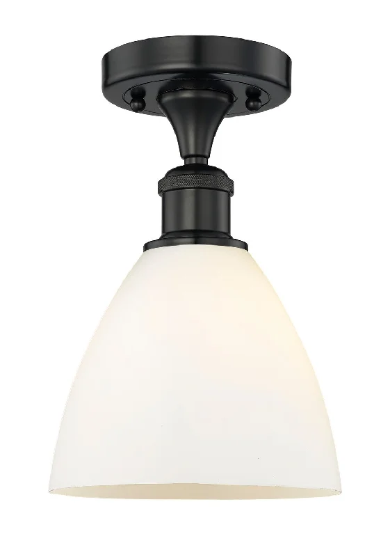 Industrial Lighting for Pharmaceutical ManufacturingEdison One Light Semi-Flush Mount Industrial Lighting for Pharmaceutical ManufacturingEdison One Light Semi-Flush Mount