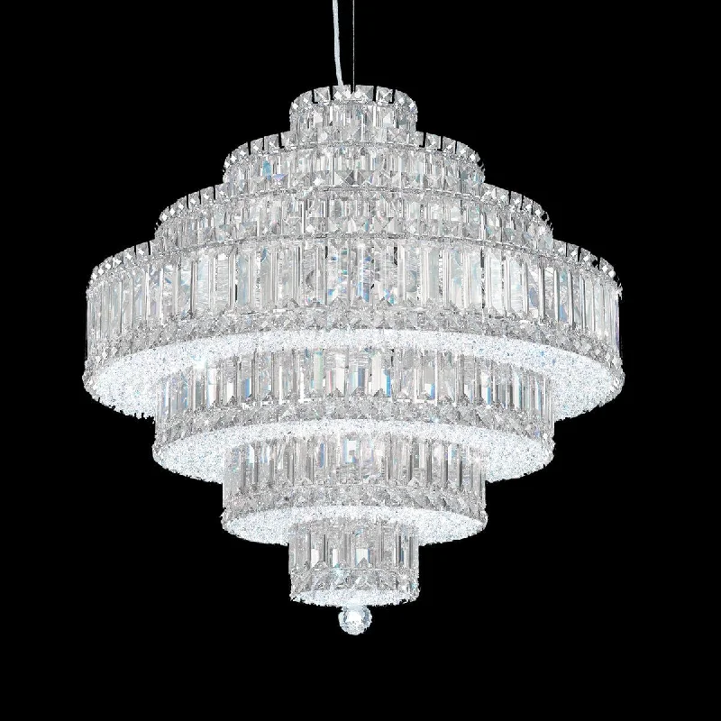 Track lighting for creating a focal pointPlaza 25-Light Pendant