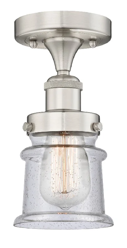 High - Bay LED Industrial Lighting for WarehousesEdison One Light Semi-Flush Mount