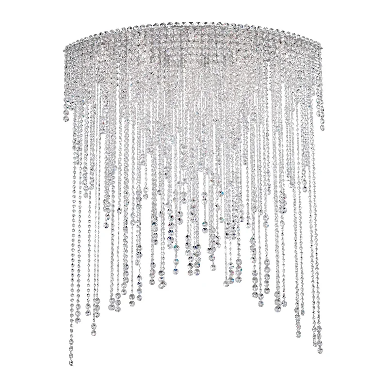 Track lighting with a minimalist track designChantant 8-Light Flush Mount