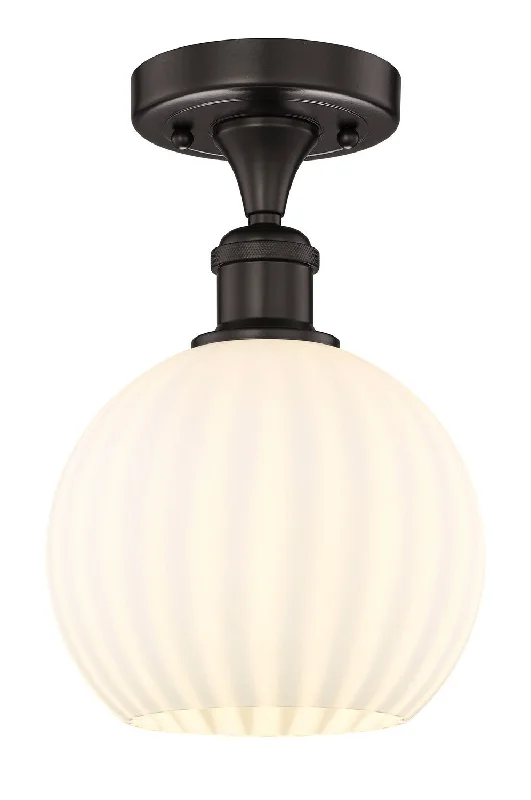 Corrosion - Resistant Industrial Lighting for Coastal FactoriesEdison LED Semi-Flush Mount