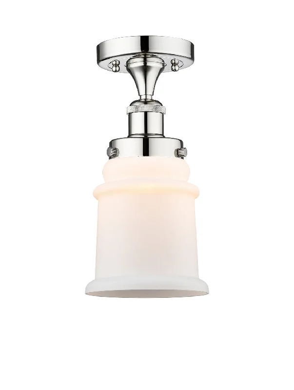 Industrial Area Lighting for Large Open SpacesEdison One Light Semi-Flush Mount