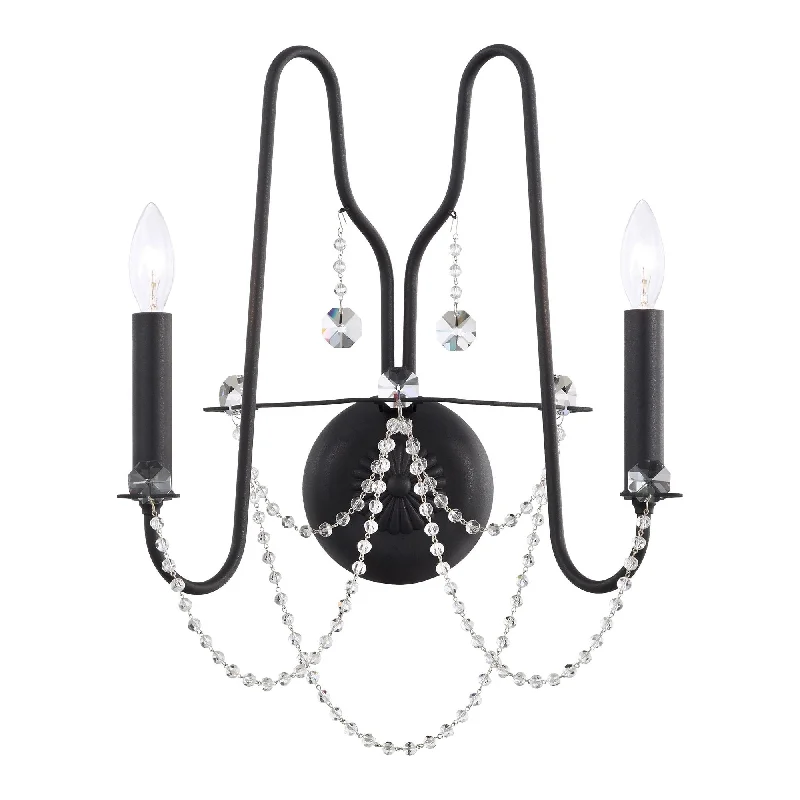 Industrial - style track lighting for loftsEsmery 2-Light Wall Sconce