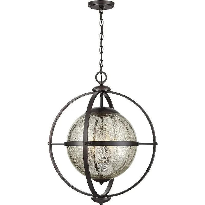 Track lighting with a decorative track designPearl Pendant