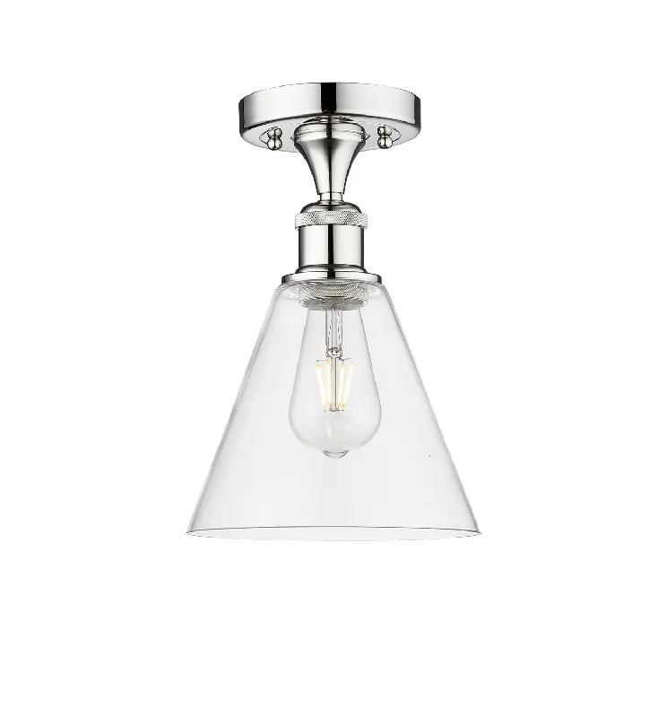 High - Bay LED Industrial Lighting for WarehousesEdison One Light Semi-Flush Mount High - Bay LED Industrial Lighting for WarehousesEdison One Light Semi-Flush Mount