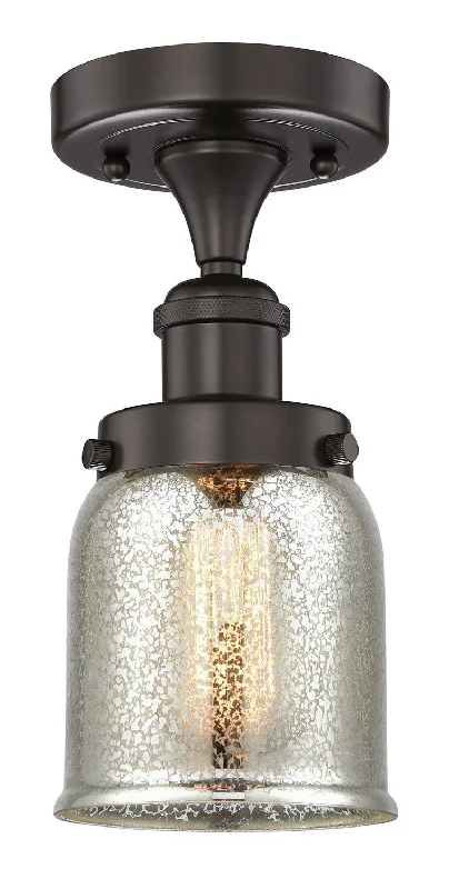 Industrial Lighting for Furniture FactoriesEdison One Light Semi-Flush Mount