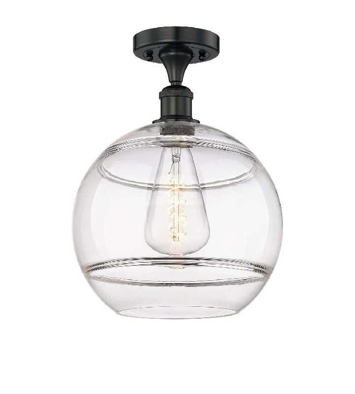 Dimmable Industrial Lighting for Ambiance ControlEdison One Light Semi-Flush Mount Dimmable Industrial Lighting for Ambiance ControlEdison One Light Semi-Flush Mount