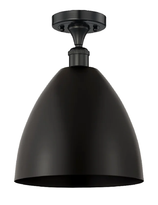 Industrial Ceiling - Mounted Lighting for Assembly PlantsEdison One Light Semi-Flush Mount