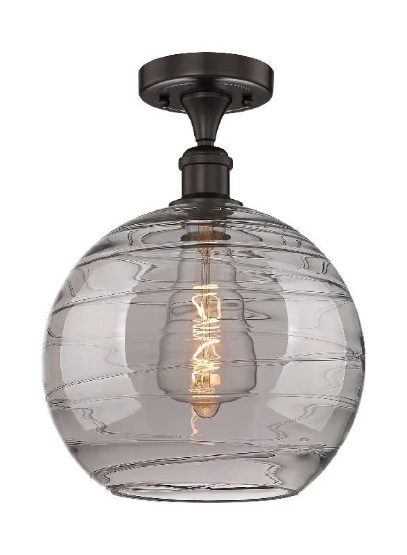 Industrial Lighting for Automotive Manufacturing PlantsEdison One Light Semi-Flush Mount