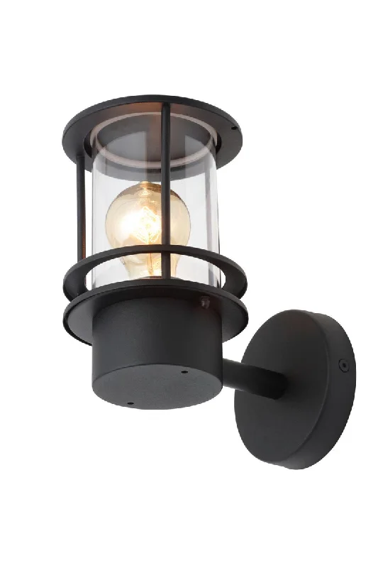 Track lighting for creating a moody atmosphereLeonis Miners Lantern Black/Silver