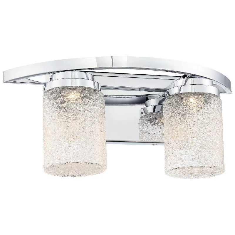 Industrial Task Lighting for Precision WorkstationsBrilliant 17 in. LED Vanity Light Chrome finish