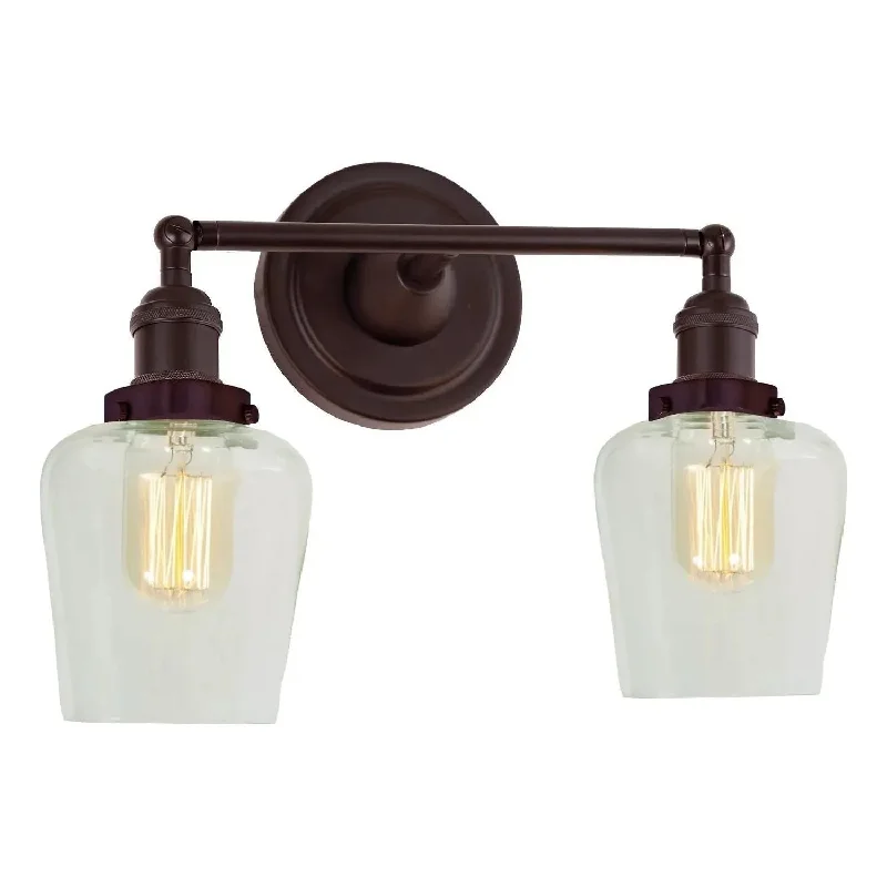 Wireless track lighting for easy installationSoho Swivel Liberty Vanity