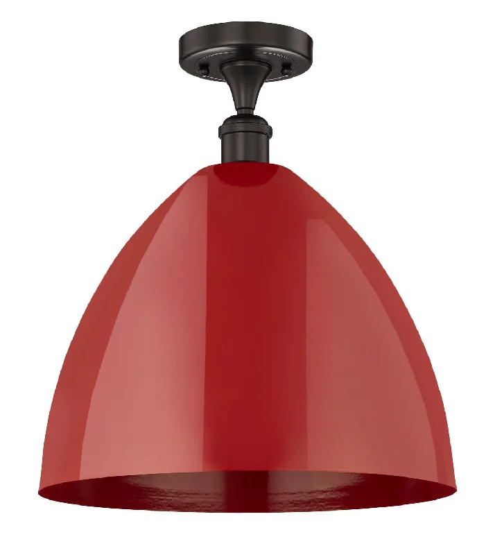 Industrial Emergency Lighting for Safety in FactoriesEdison One Light Semi-Flush Mount Industrial Emergency Lighting for Safety in FactoriesEdison One Light Semi-Flush Mount