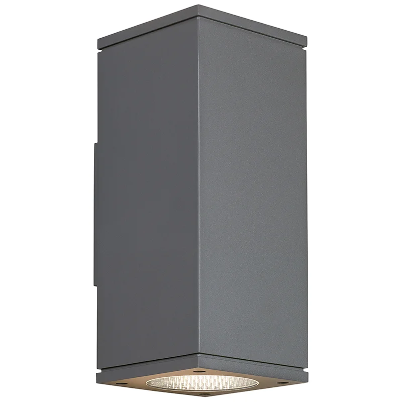 Wireless track lighting for easy installationTegel 12 Outdoor Wall Up & Downlight