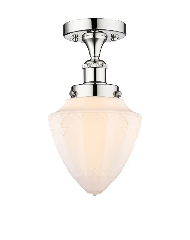 Industrial Area Lighting for Large Open SpacesEdison LED Semi-Flush Mount