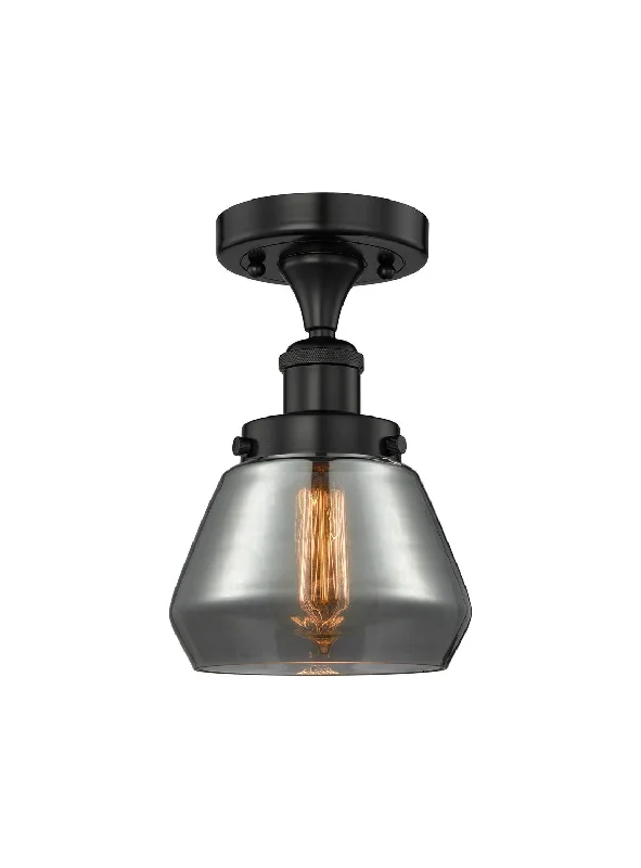 Industrial Area Lighting for Large Open SpacesEdison One Light Semi-Flush Mount