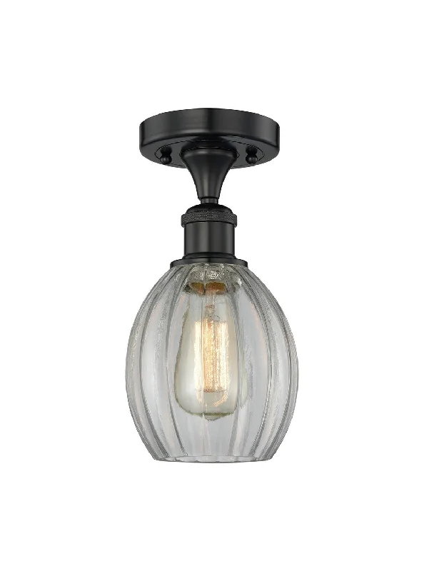 Waterproof Industrial Lighting for Wet AreasEdison One Light Semi-Flush Mount